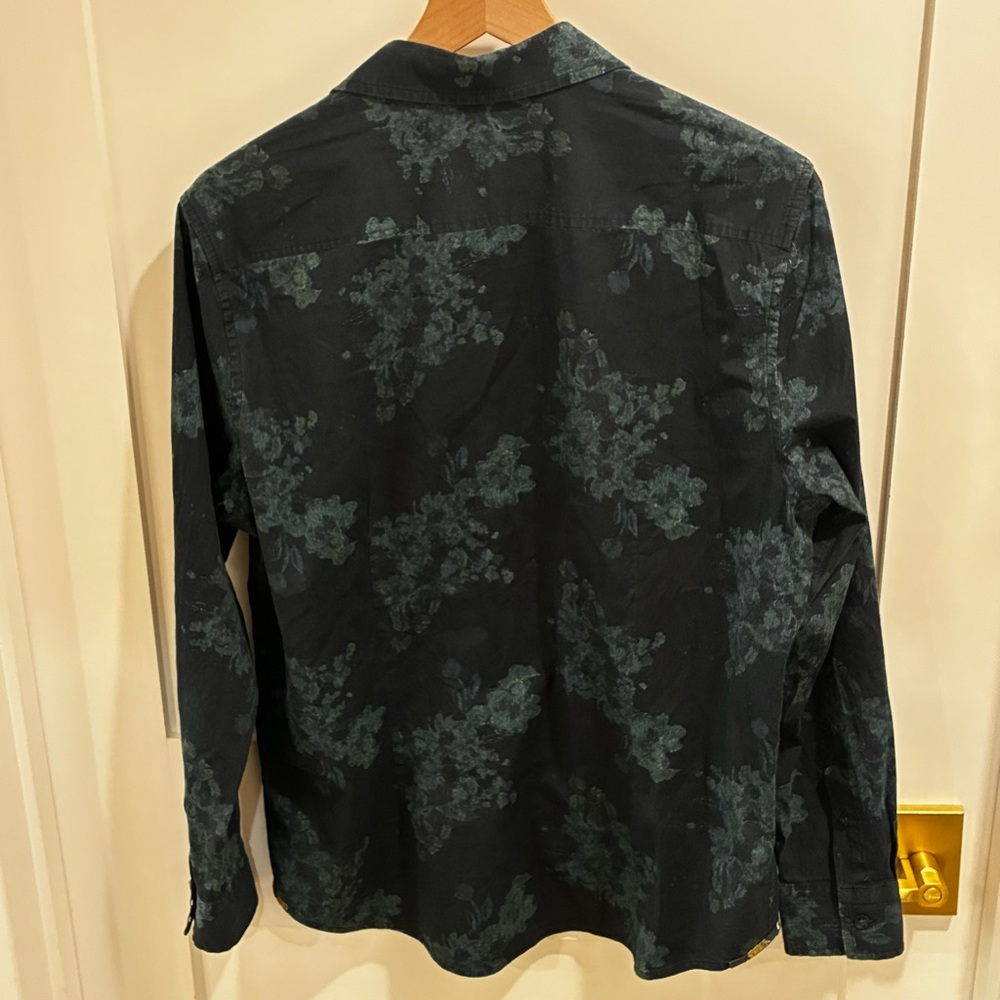 Robert Graham Modern Americana Shirt Mens Large Tailored Fit Floral Long Sleeve - Picture 3 of 9